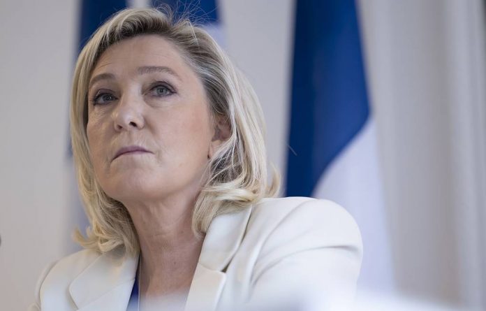 French far right politician Marine Le Pen attends launch of Avenir Francais movement