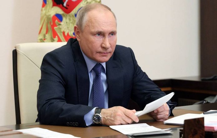 Russia President Putin chairs meeting of Pobeda Organising Committee
