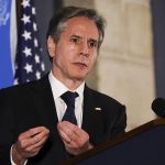 U.S. Secretary of State Blinken holds a news conference in Jerusalem