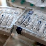 COVID-19 vaccination site at Sudak health resort in Crimea