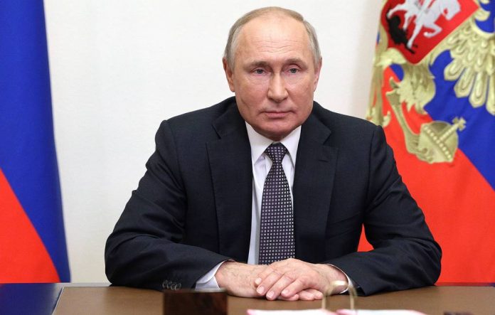 Russian President Putin addresses participants in Moscow Conference on International Security