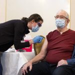 Covid-19 Vaccination Pop-Up site in New York