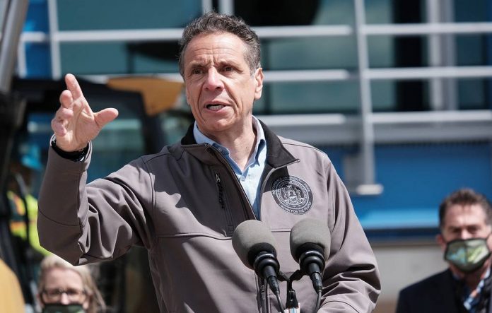 New York Governor Cuomo Holds Event On Long Island