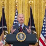 US President Joe Biden delivers remarks on the efforts to get more Americans vaccinated and the spread of the Delta variant