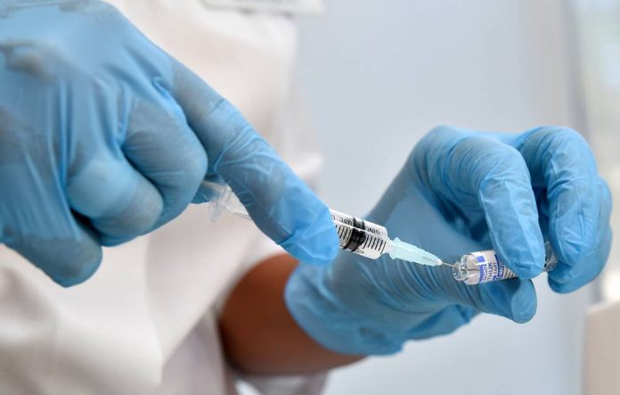 COVID-19 vaccination in Donetsk, Ukraine