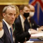 British Foreign Secretary Dominic Raab in Cambodia