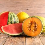 assorted of melon and watermelon