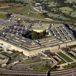Us,Pentagon,In,Washington,Dc,Building,Looking,Down,Aerial,View