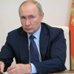 President Putin meets with Russian Government members via video link