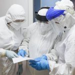COVID-19 ‘red zone’ at Gorodishchenskaya Hospital in Volgograd Region, Russia
