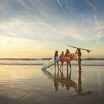 Surfing California