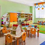 Kindergarten, game room.