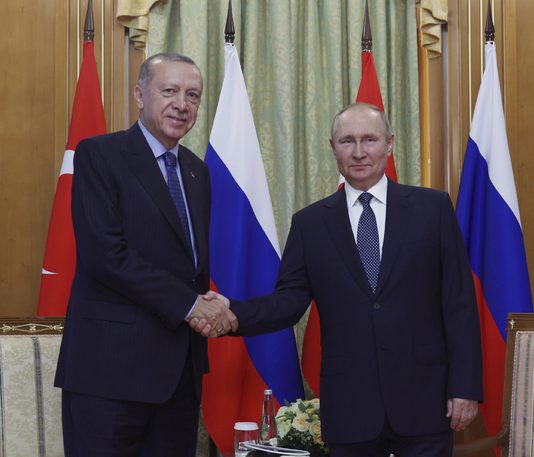 Ердоган и Путин се договориха за скорошно посещение на руския президент в Турция