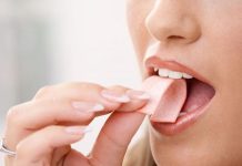 Не дъвчете дъвка повече от 15 минути