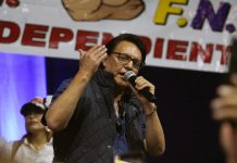 Убиха кандидат-президент на Еквадор