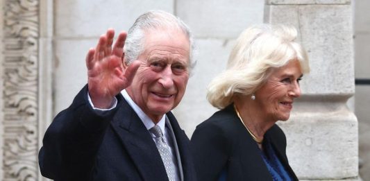 Крал Чарлз III с първа публична поява след новината за заболяването му