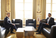 Емирът на Катар обсъди войната в ивицата Газа с Еманюел Макрон