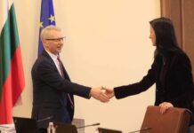 Денков и Габриел заедно на среща с държавния секретар на САЩ