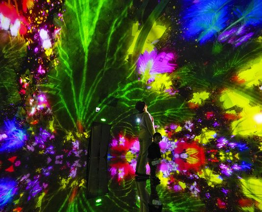 В Токио отваря врати нов музей на имерсивно дигитално изкуство