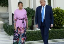 Мелания отново събра погледите с великолепен тоалет за 10 хил. лева