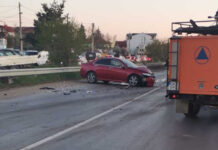 Тежка катастрофа на Околовръстното в София, има ранена жена