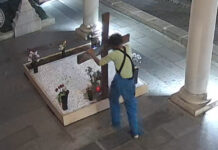 Има задържан за оскверняването на гроба на патриарх Неофит