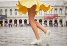 Модни съвети: Как успешно да комбинираме рокля с маратонки