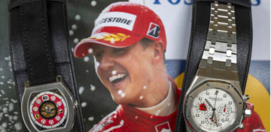 Продадоха часовници на Михаел Шумахер, за 4,41 милиона долара