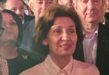 Новоизбраният президент на Република Северна Македония Гордана Силяновска-Давкова