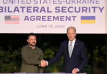 САЩ и Украйна подписаха 10-годишно споразумение за сигурност