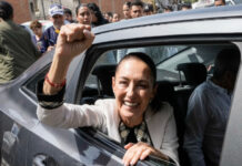 Управляващата в Мексико партия обяви Клаудия Шейнбаум за победител на президентските избори