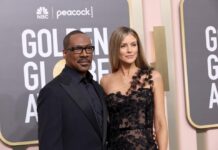 Eди Мърфи се ожени за дългокрака блондинка