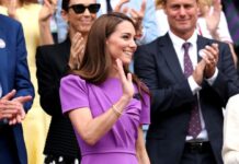 Принцесата на Уелс се появи на финала на Уимбълдън (СНИМКИ)