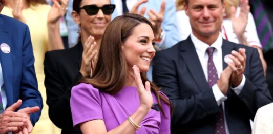 Принцесата на Уелс се появи на финала на Уимбълдън (СНИМКИ)