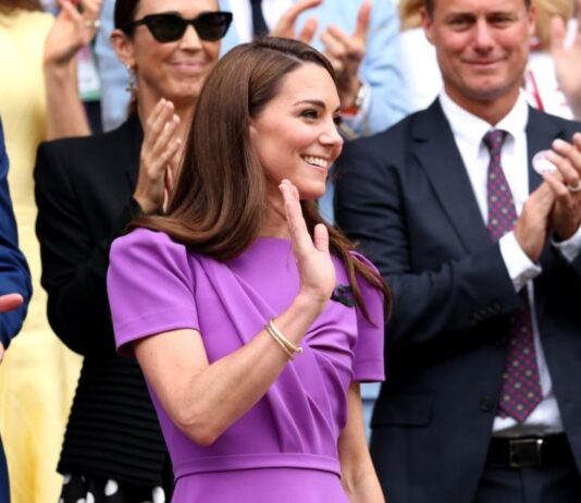 Принцесата на Уелс се появи на финала на Уимбълдън (СНИМКИ)