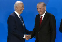 Турският президент Ердоган е заявил пред Байдън, че Израел иска да разпространи конфликта в Газа в целия регион