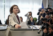 На референдума за европейските аспирации на Молдова 50 процента са гласували с „да“, показват нови данни от преброяването на бюлетините