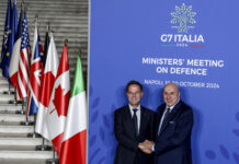 Министрите на отбраната от Г-7 заявиха, че подкрепят „необратимия път“ на Украйна към членство в НАТО, и призоваха за мир в Близкия изток