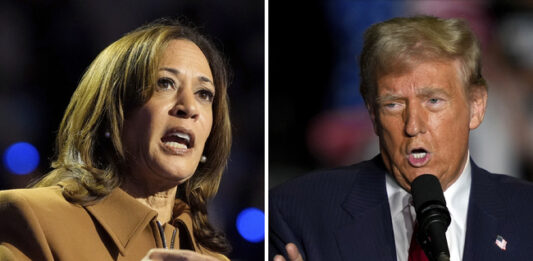 Тръмп съди телевизия Си Би Ес заради интервюто на Камала Харис