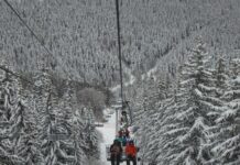 Условията в планините са подходящи за туризъм, снежната покривка е между 5 и 10 см