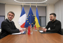 Зеленски обсъди с френския си колега Макрон сътрудничеството в сигурността и продължаването на подкрепата за Украйна