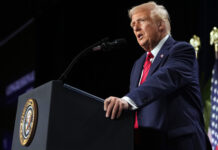 Пред съпартийци Тръмп очерта някои от бъдещите си действия – налагане на мита, противоракетен щит, укрепване на границите и забрана на транссексуалната идеология в армията