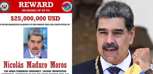 САЩ обявиха 25 милиона долара награда за залавянето на Мадуро