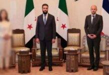 Замазаха Аналена Бербок на снимките с лидера на Сирия