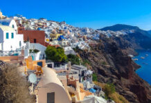 Леко е намаляла сеизмичната активност на Санторини