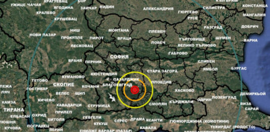 Земетресение с магнитуд от 3.4 е регистрирано край Батак