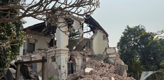 Броят на загиналите в Мианма след земетресението се е повишил до 694 души