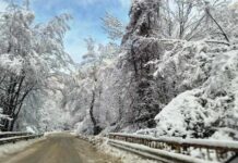 Ограничено е движението на тежкотоварни автомобили по пътя Велинград – Благоевград и Юндола – Белово поради усложнена зимна обстановка