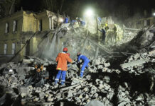 Най-малко 21 ранени при масирани руски атаки с ракети и дронове срещу Киев и Харков