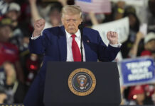 Тръмп отбеляза 100 дни на власт с голям митинг, в който отправи разнопосочни критики и изтъкна мерките, приложени от него досега